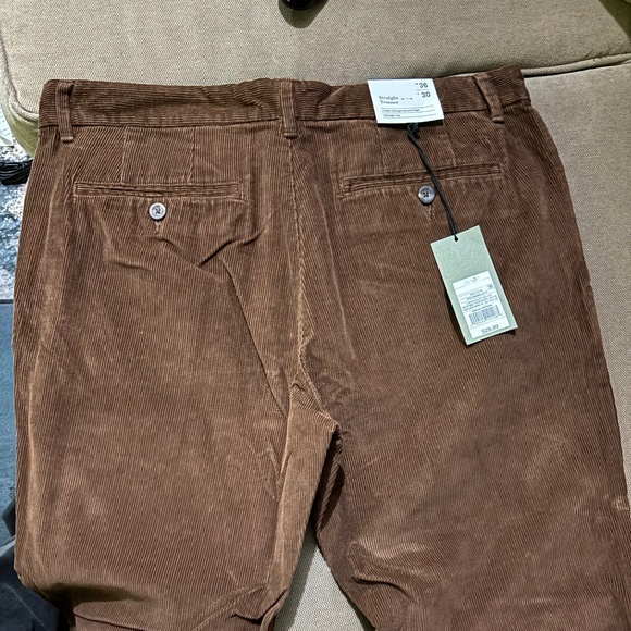 Goodfellow Straight Leg Purple Corduroy 36/30 Pants - Picture 1 of 2